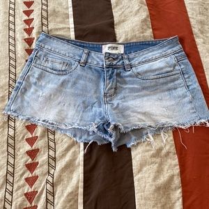 PINK jean shorts: Size 4